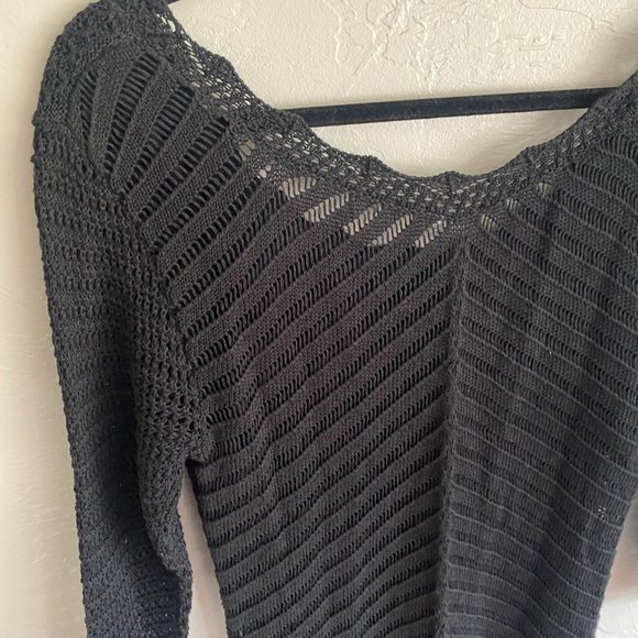 Jones New York Crochet Sweater Dress - Picture 5 of 5